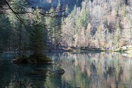 Der Blausee zählt zu den beliebtesten Seen der Schweiz und landet damit genau in der Mitte. Die Instagram-Community hat bere...