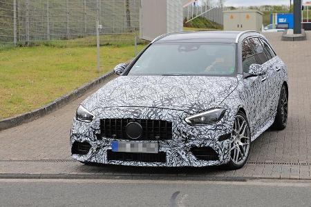 Erlkönig Mercedes-AMG C63 T-Modell