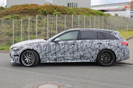 Erlkönig Mercedes-AMG C63 T-Modell