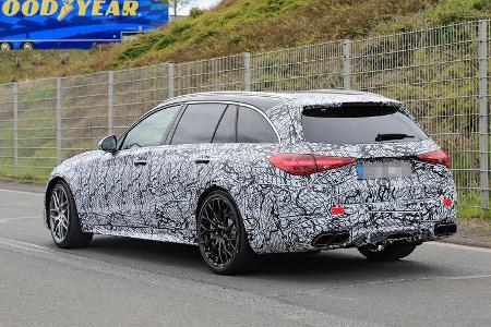 Erlkönig Mercedes-AMG C63 T-Modell