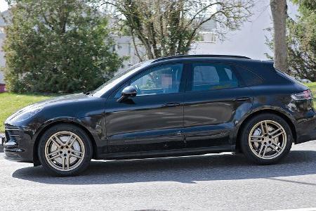 Porsche Macan Facelift Erlkönig