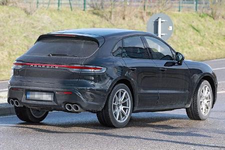 Porsche Macan Facelift Erlkönig