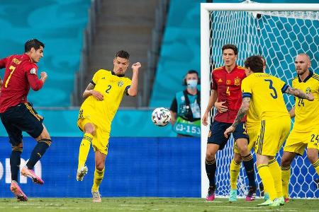 78 Prozent Ballbesitz, 851 zu 102 gespielte Pässe - und trotzdem kam Spanien gegen Schweden nicht über ein 0:0 hinaus. Die v...