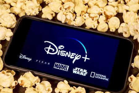 Ebenfalls beliebt: Disney+. Zu sehen gibt es hier unter anderem Serien und Filme aus dem 
