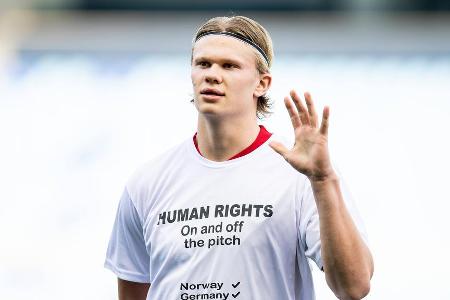 Der BVB-Stürmer ist zum Zuschauen verdammt, nachdem sich Norwegen nicht für das Turnier qualifiziert hat.