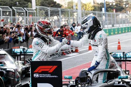 Bottas vs. Hamilton - Formel 1 - GP Aserbaidschan 2019