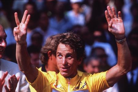 3 Titel: Greg LeMond - (USA) - 1986, 1989, 1990