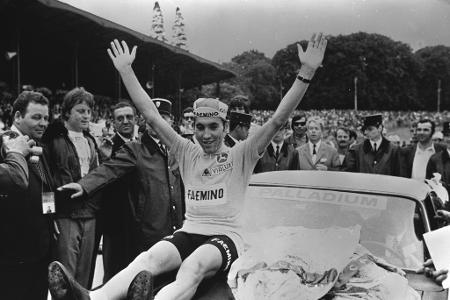 5 Titel: Eddy Merckx (Belgien) - 1969–1972, 1974