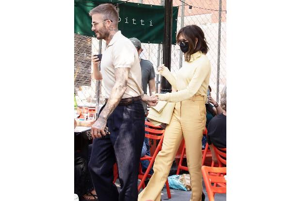 Victoria Beckham postete ein Bild ihrer Familie und schrieb: 