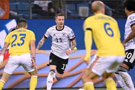 Konnte gegen Rumänien (2:1) nur bedingt überzeugen. Seine Qualitäten im letzten Drittel blitzten gegen einen tiefstehenden G...