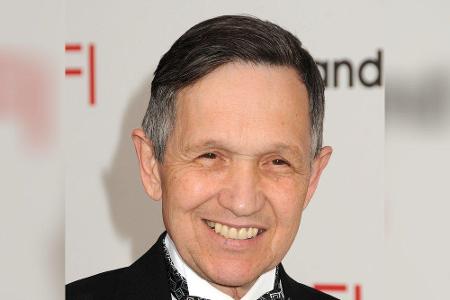 Der ehemalige, demokratische US-Präsidentschaftskandidat Dennis Kucinich hat bei einer öffentlichen Wahlkampfveranstaltung e...