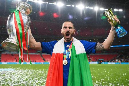 Konnte sein Glück wie alle anderen seiner Teamkollegen nach dem Gewinn des Finales kaum in Worte fassen. 'Der Pokal ist der ...