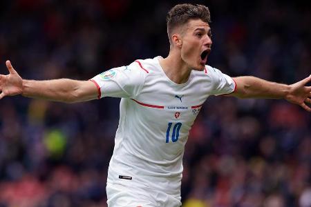 Auf ihn darf sich die Bundesliga besonders freuen! Patrik Schick erzielte fünf von sechs Turniertoren der tschechischen Mann...