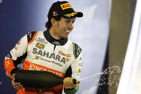 Vor 200. Grand Prix: Die zwölf Formel-1-Podestplätze von Sergio Perez