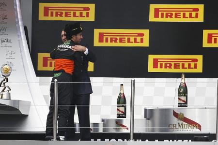 Vor 200. Grand Prix: Die zwölf Formel-1-Podestplätze von Sergio Perez