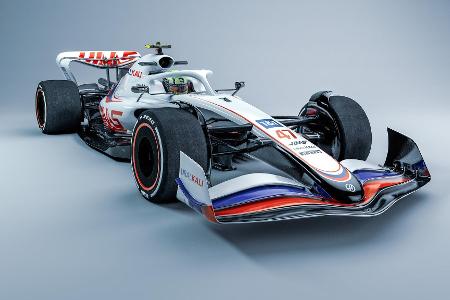 Das Formel-1-Auto 2022 mit den 2021er-Designs Das Formel-1-Auto 2022 mit den 2021er-Designs