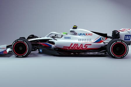 Das Formel-1-Auto 2022 mit den 2021er-Designs