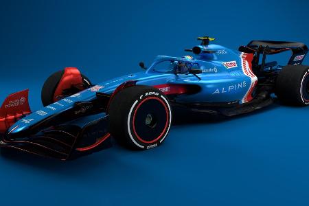 Das Formel-1-Auto 2022 mit den 2021er-Designs