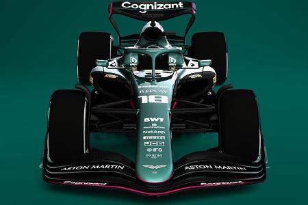 Das Formel-1-Auto 2022 mit den 2021er-Designs