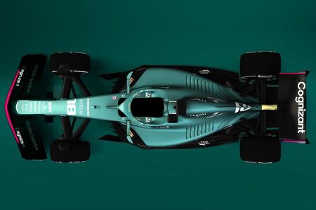 Das Formel-1-Auto 2022 mit den 2021er-Designs
