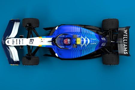 Das Formel-1-Auto 2022 mit den 2021er-Designs
