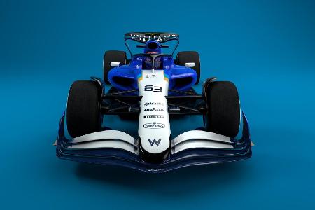 Das Formel-1-Auto 2022 mit den 2021er-Designs