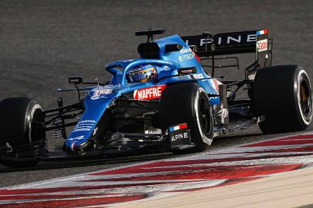 0 Strafpunkte: Fernando Alonso (Alpine F1 Team)