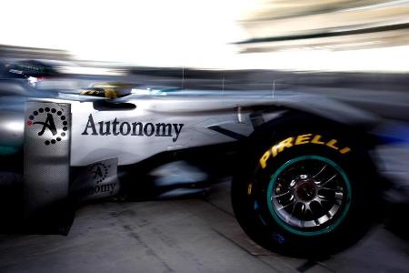 2010 kehrte Mercedes als Werksteam in die Formel 1 zurück. Nach drei Jahren Anlaufzeit begann eine Ära der Dominanz: Seit 20... 2010 kehrte Mercedes als Werksteam in die Formel 1 zurück. Nach drei Jahren Anlaufzeit begann eine Ära der Dominanz: Seit 20...