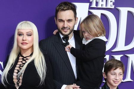 Solch ein Foto ist bei Stimmlegende Christina Aguilera selten. Seit 2010 ist sie mit Musiker Matthew Rutler zusammen. Die Sä...