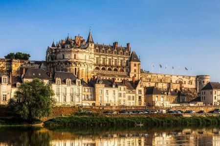 Schloss Amboise war der Sitz von König Karl VIII. Leider erlebte er die Fertigstellung der Anlage nicht mehr. Er starb, nach...