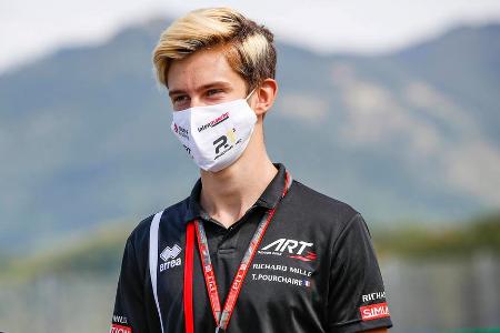 Sauber-Talent Théo Pourchaire verdient sich seine Sporen derzeit in der Formel 2, schielt aber natürlich auch schon auf die ...