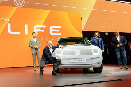 Volkswagen präsentiert auf der IAA sein Zukunftskonzept: 