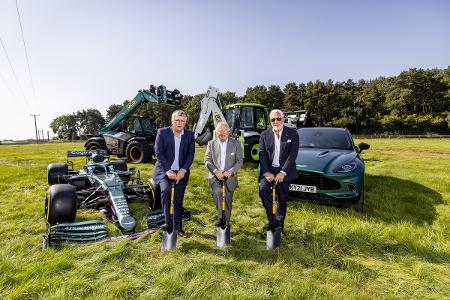 Spatenstich: So wird die neue F1-Fabrik von Aston Martin
