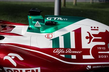Formel 1 Monza 2021: Sonderdesigns von Alfa Romeo und Aston Martin