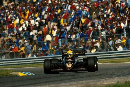 Platz 3: Ayrton Senna (Lotus-Renault)