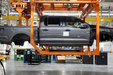 09/2021, Ford F-150 Lightning Pre-Production Rouge Michigan