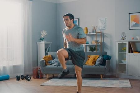 Um die Fitness-App 