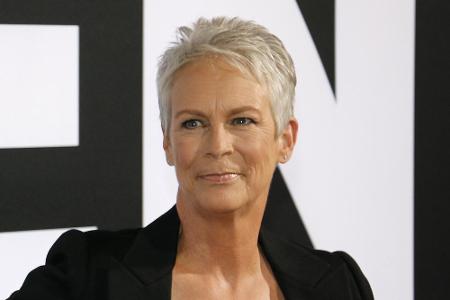 Früher brünett, heute grau: Schauspielerin Jamie Lee Curtis ist ihrem Kurzhaarschnitt seit Jahren treu.