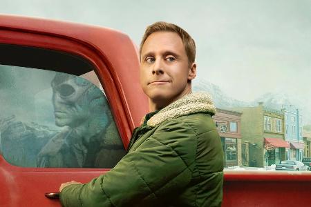 Alan Tudyk als gestrandeter Außerirdischer in Alan Tudyk als gestrandeter Außerirdischer in