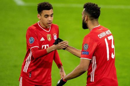 Zwei Startelf- und vier Kurzeinsätze stehen für Musiala in seiner ersten Champions-League-Saison zu Buche. Spielte beim 4:1 ...
