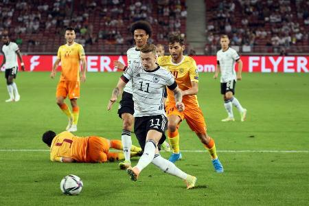 Der BVB-Kapitän feierte bei seinem 30-minütigen Einsatz gegen Liechtenstein sein DFB-Comeback, bleib dabei jedoch ohne Durch...