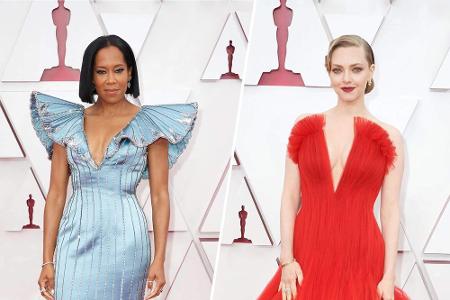 Endlich wieder roter Teppich! Stars wie Regina King (l.) oder Amanda Seyfried zogen bei der Oscarverleihung in traumhaften R... Endlich wieder roter Teppich! Stars wie Regina King (l.) oder Amanda Seyfried zogen bei der Oscarverleihung in traumhaften R...