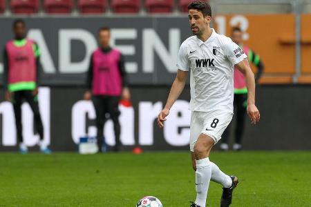 Brauchte wie die meisten Augsburger etwa 15 Minuten, um ins Spiel zu finden. Riss dann die Fäden im Mittelfeld streckenweise...