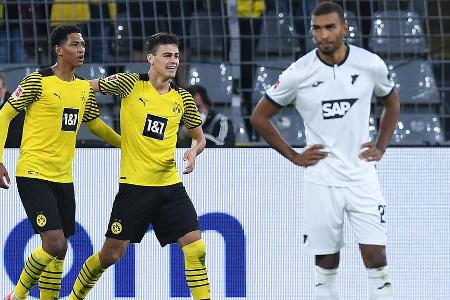 Spektakel in Dortmund! Zum Auftakt des 3. Spieltags besiegte der BVB die TSG Hoffenheim mit 3:2 (0:0). In einer temporeichen... Spektakel in Dortmund! Zum Auftakt des 3. Spieltags besiegte der BVB die TSG Hoffenheim mit 3:2 (0:0). In einer temporeichen...