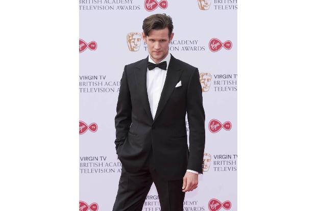 Da sieht eine Begegnung von Matt Smith mit einer Anhängerin eher niedlich aus. Die Frau zeigte dem Schauspieler das Bild ein...
