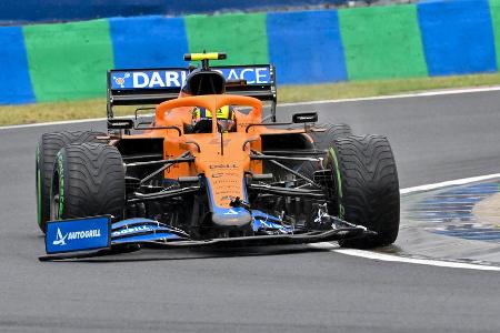 Der Aufsteiger der Saison! Während Zugang Daniel Ricciardo noch mit dem Papaya-Renner kämpft, zeigt der junge Brite, was in ...