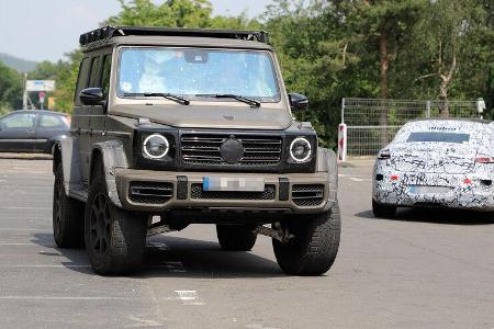 Erlkönig Mercedes AMG G4x4 hoch 2