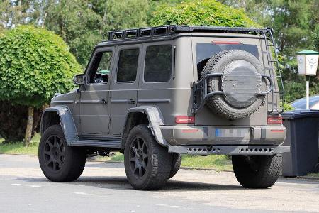 Erlkönig Mercedes AMG G4x4 hoch 2