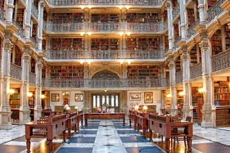 Prachtvolle Marmorböden, atemberaubende Säulen und uralte Bücher: Diese Bibliotheken sind nicht nur für Leseratten ein spekt... Prachtvolle Marmorböden, atemberaubende Säulen und uralte Bücher: Diese Bibliotheken sind nicht nur für Leseratten ein spekt...