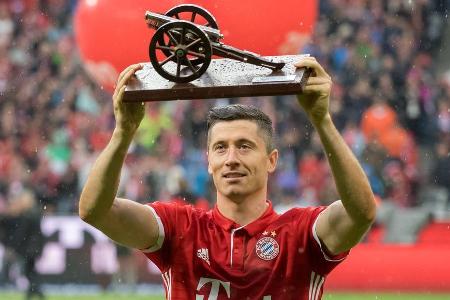 2021: Robert Lewandowski (FC Bayern) - 41 Tore